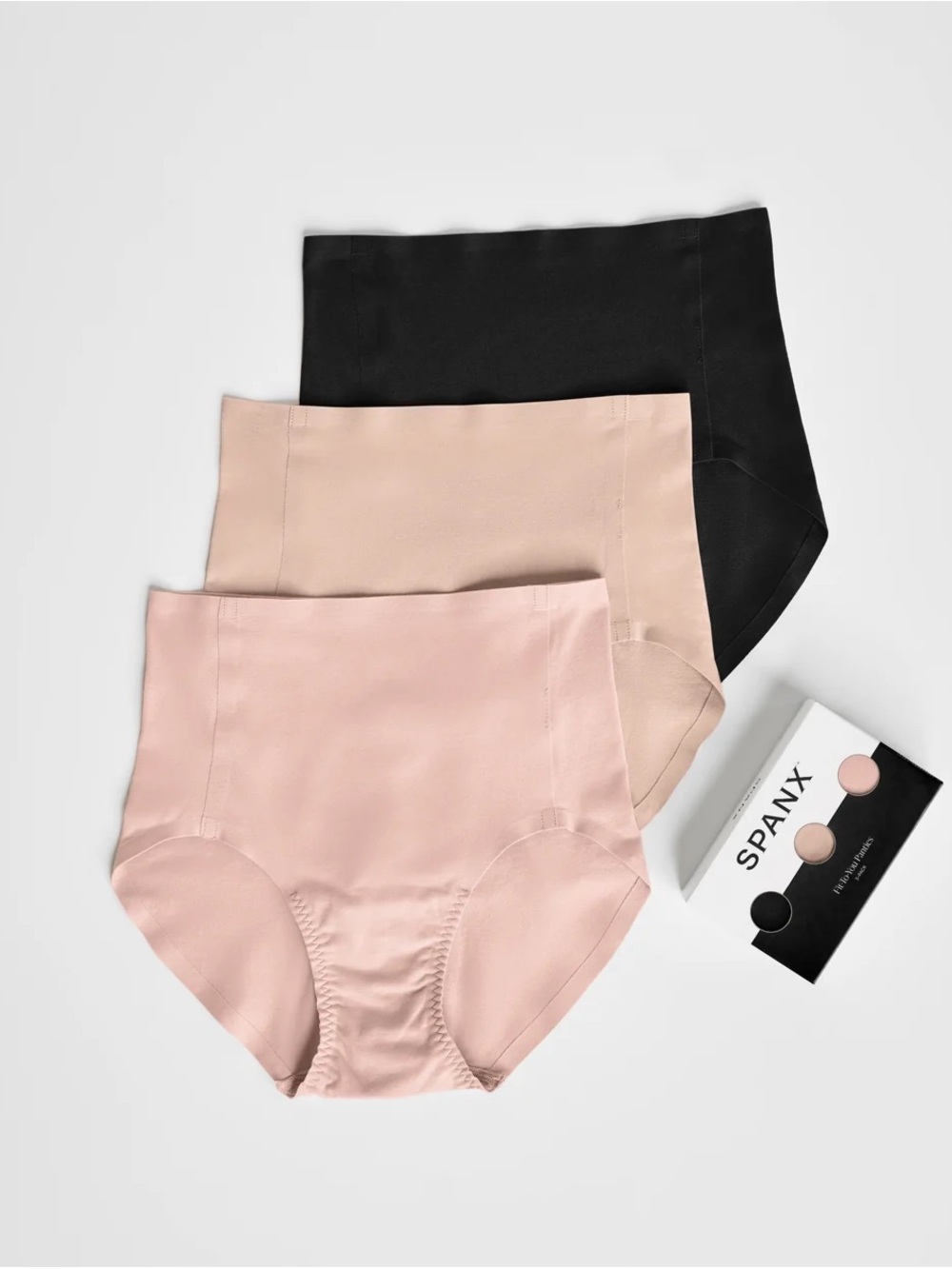 SPANX Briefs - Black, Nude & Blush (3-Pack)